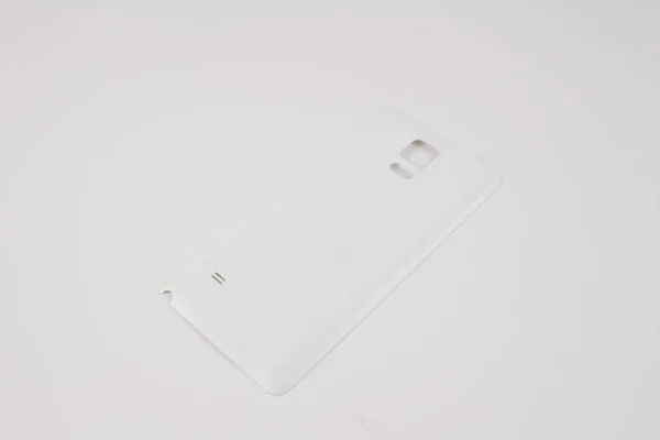 Plastic case for smart phone on white background — Stock Photo, Image