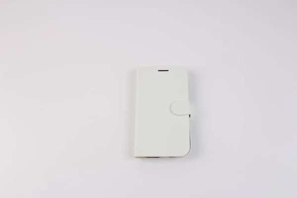 白色背景上的智能手机塑料外壳 — 图库照片