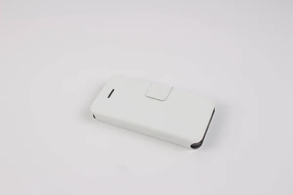 Plastic case for smart phone on white background — Stock Photo, Image