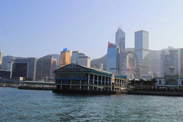 홍콩의 빅토리아 항구 도시 — 스톡 사진