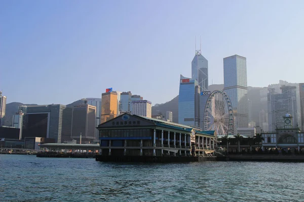 Victoria Harbor Cityscape Hong Kong — Stok fotoğraf