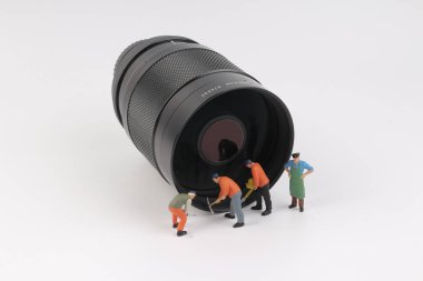 mini ature Yani lens temizleme