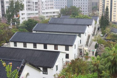 Histroic mimari yapısı itibariyle hong kong 