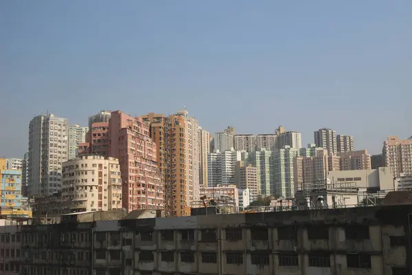 HK Day, Kwun Tong afleiden, 2017 — Stockfoto