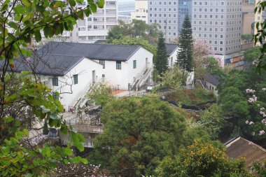 Histroic mimari yapısı itibariyle hong kong 