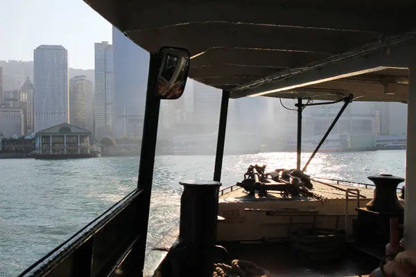 Hong Kong ferry at day time — Stock Photo, Image