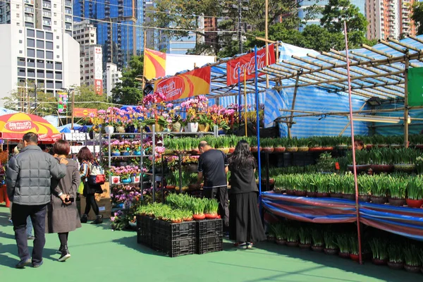 The Lunar New Year fair — Stock Photo, Image