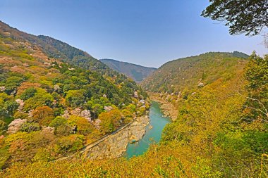 Arashiyama bahar görüntüsünü