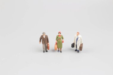 Minyatür işadamları gemide