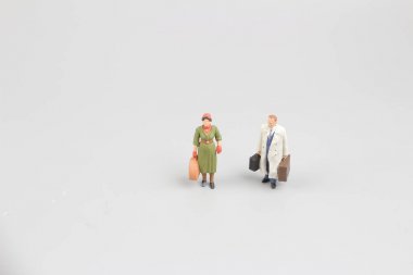 Minyatür işadamları gemide