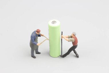 mini takım eski pilleri geri dönüşüm. 