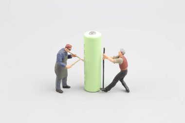 mini takım eski pilleri geri dönüşüm. 