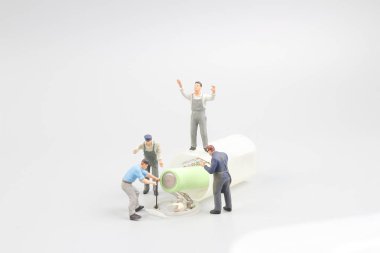 mini takım eski pilleri geri dönüşüm. 