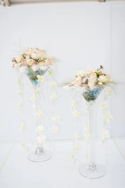 Bukiet kwiatów na flower show — Zdjęcie stockowe
