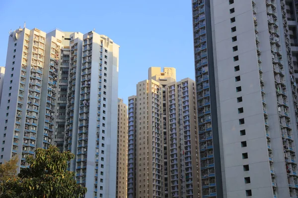 Öffentliches Haus hong kong estate tsz wan shan — Stockfoto