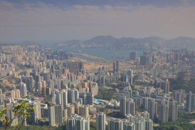 Kowloon aslan kaya yukarıdan izlendi