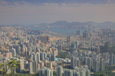 Kowloon aslan kaya yukarıdan izlendi