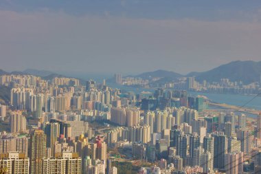 Kowloon aslan Rock 2017 görüntülendi