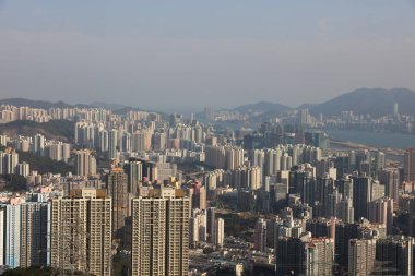 Kowloon aslan kaya yukarıdan izlendi