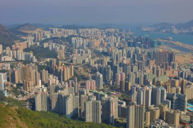 Kowloon aslan Rock 2017 görüntülendi