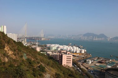 Yağ depo ve Stonecutters bridge uygulamasında hk