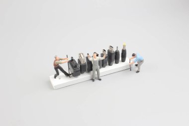 İnşaat sahasında ekip çalışması kavramı