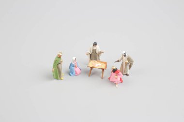 Noel beşik. Üç Akil Adam hayranlığı. Bebek İsa