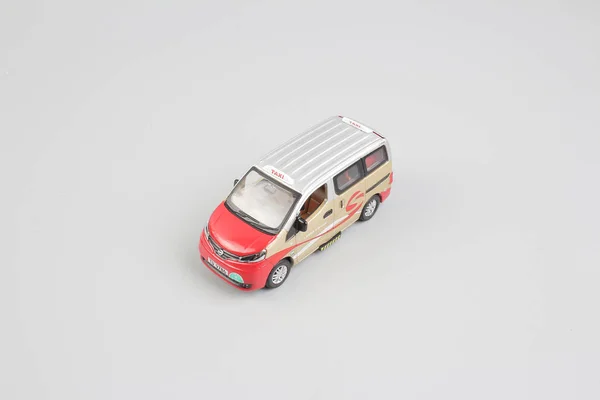 Tiny van model taxi, hong kong — Stockfoto