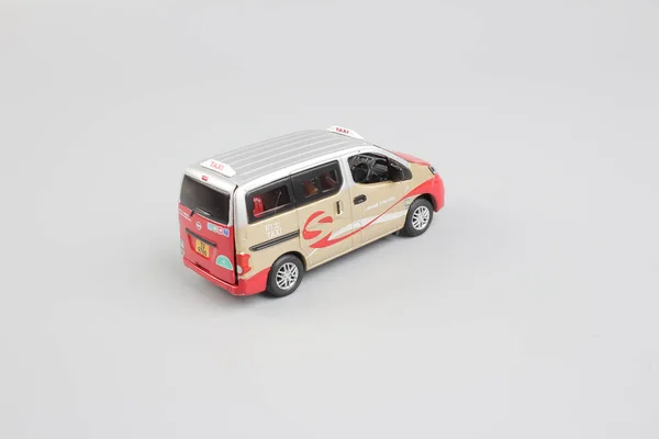 Tiny of model taxi, hong kong — Stock Photo, Image