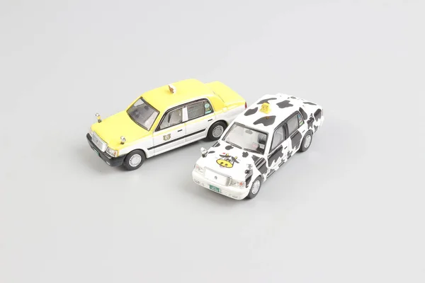 The tiny of model taxi at japan — Stock Photo, Image