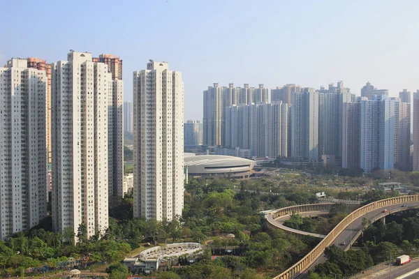 Den čas tseung kwan O, hong kong — Stock fotografie