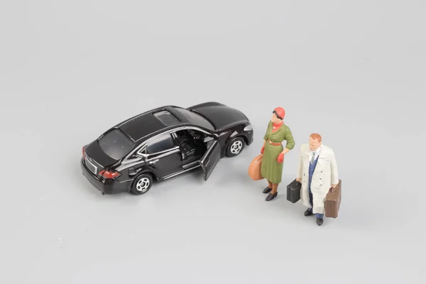 Diversão de figura em miniatura carro de brinquedo do mundo — Fotografia de Stock