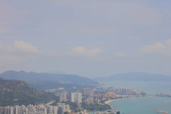 Tuen Mun, Yuen Long from the Castle Peak — Stock Photo, Image