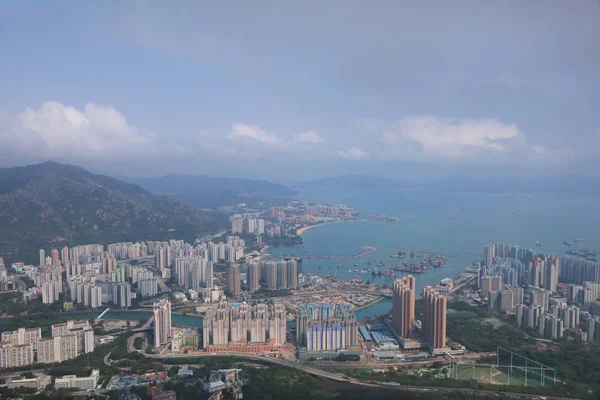 Tuen Mun, Yuen Long z Castle Peak — Zdjęcie stockowe