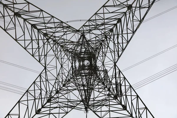 Manzara, hk çelik güç Kulesi — Stok fotoğraf