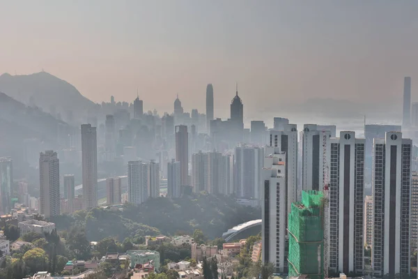 Η θέα Mount μπάτλερ του Χονγκ Κονγκ — Φωτογραφία Αρχείου