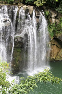Shifen şelale içinde pingxi, Taipei, Tayvan