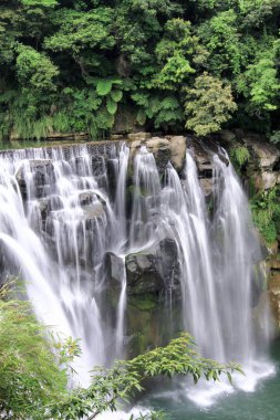 Shifen şelale içinde pingxi, Taipei, Tayvan
