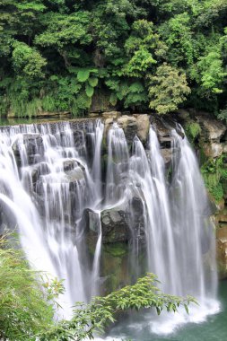 Shifen şelale içinde pingxi, Taipei, Tayvan