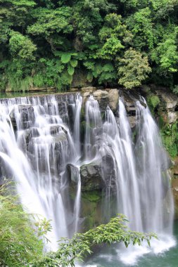 Shifen şelale içinde pingxi, Taipei, Tayvan