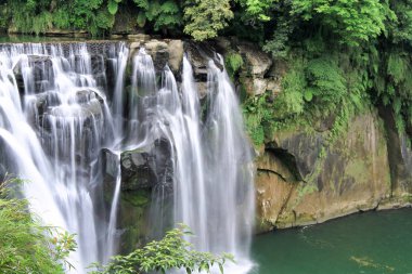 Shifen şelale içinde pingxi, Taipei, Tayvan