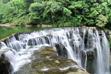Shifen şelale içinde pingxi, Taipei, Tayvan