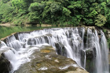 Shifen şelale içinde pingxi, Taipei, Tayvan