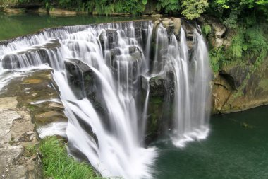 Shifen şelale içinde pingxi, Taipei, Tayvan