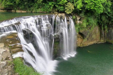 Shifen şelale içinde pingxi, Taipei, Tayvan