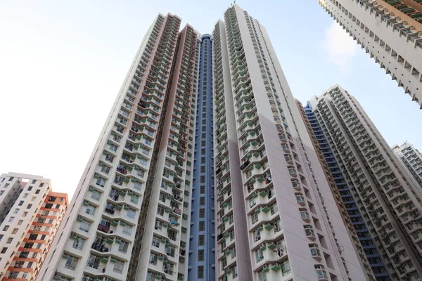 Lägenhet hus i Aberdeen Hong Kong — Stockfoto