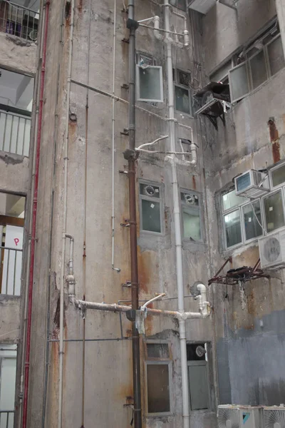 El kwun tong fábrica edificio hk — Foto de Stock