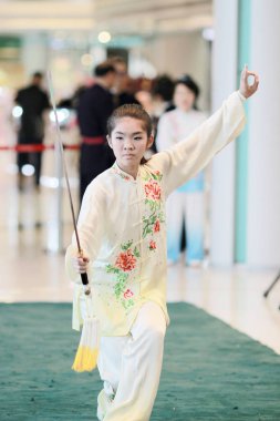 HK 2017 gösteride Wu shu