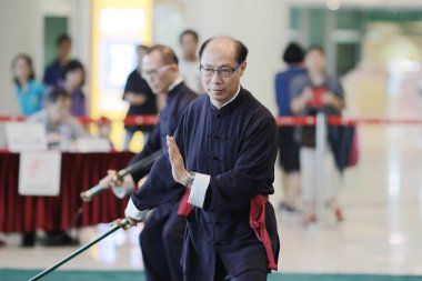 HK 2017 gösteride Wu shu