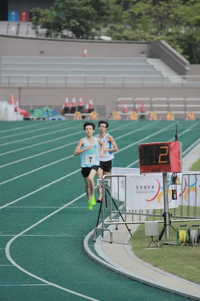 Track evenementen tijdens de 6de Hong Kong spelen — Stockfoto